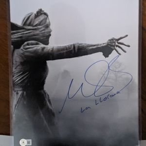 Certified La Llorona 11x14 photo. Autographed by Marisol Ramirez